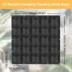 Betta Grower 49-Pocket Hanging Planters: Vertical Herb Garden