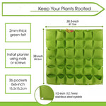 Betta Grower 49-Pocket Hanging Planters: Vertical Herb Garden