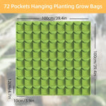 Betta Grower 49-Pocket Hanging Planters: Vertical Herb Garden